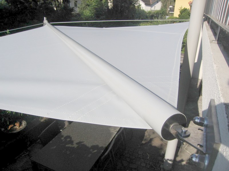 Rollbare Sonnensegel Varianten Sonnensegel Produkte Seidl Sails