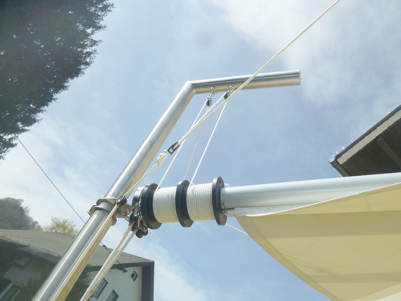 Rollbare Sonnensegel Varianten Sonnensegel Produkte Seidl Sails